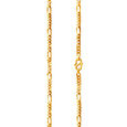 Sleek Ultra Modern Broad Link Gold Chain for Men,,hi-res 2