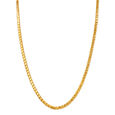 Fascinating Yellow Gold Etched Disc Chain,,hi-res 
