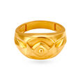 Surreal Gold Finger Ring for Men,,hi-res 2