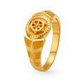 Extravagant Ship Wheel 22 Karat Gold Ring,,hi-res 