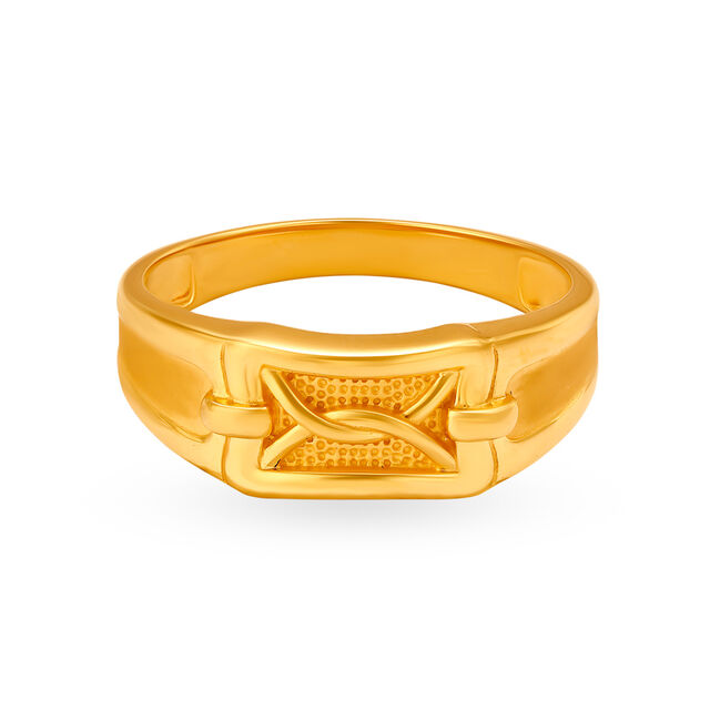 Stunning Embellished 22 Karat Gold Ring,,hi-res 2