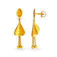 Eclectic Fusion Style Gold Jhumkas,,hi-res 2