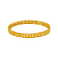 Opulent Yellow Gold Beaded Bangles 2