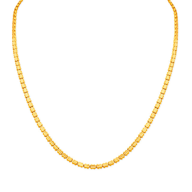 Bold and Classy 22 Karat Yellow Gold Chain,,hi-res 