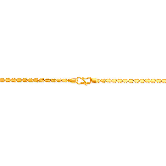 Bold and Classy 22 Karat Yellow Gold Chain,,hi-res 2