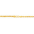 Splendid 22 Karat Yellow Gold Dual-Texture Link Chain,,hi-res 2