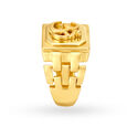 Splendid 22 Karat Yellow Gold Om Finger Ring,,hi-res 3