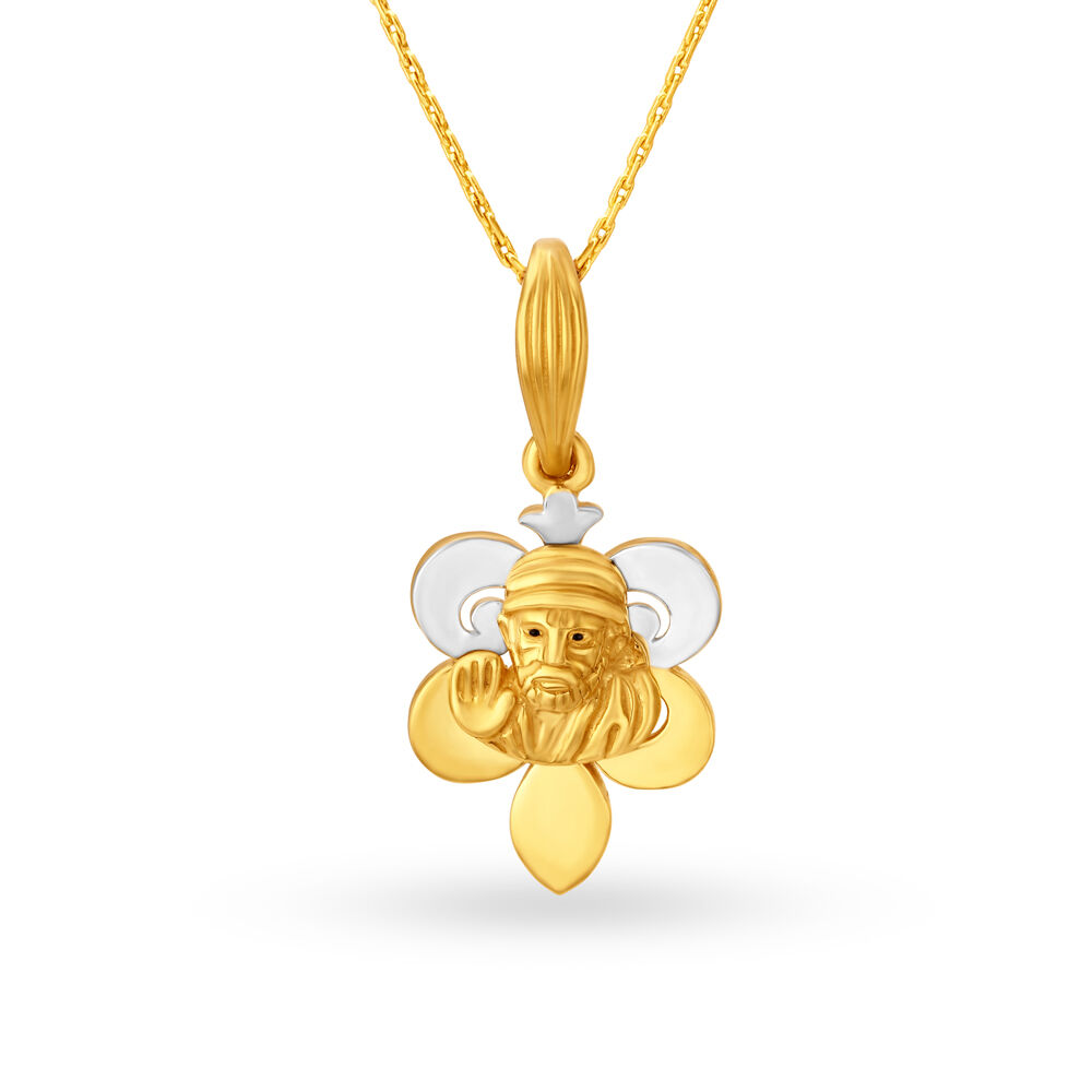 Buy Devout Gold Pendant at Best Price Tanishq UAE