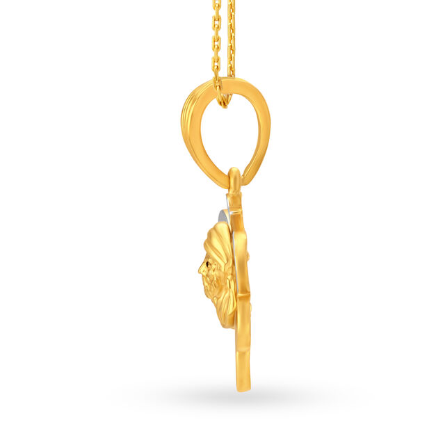 Devout Gold Pendant 2