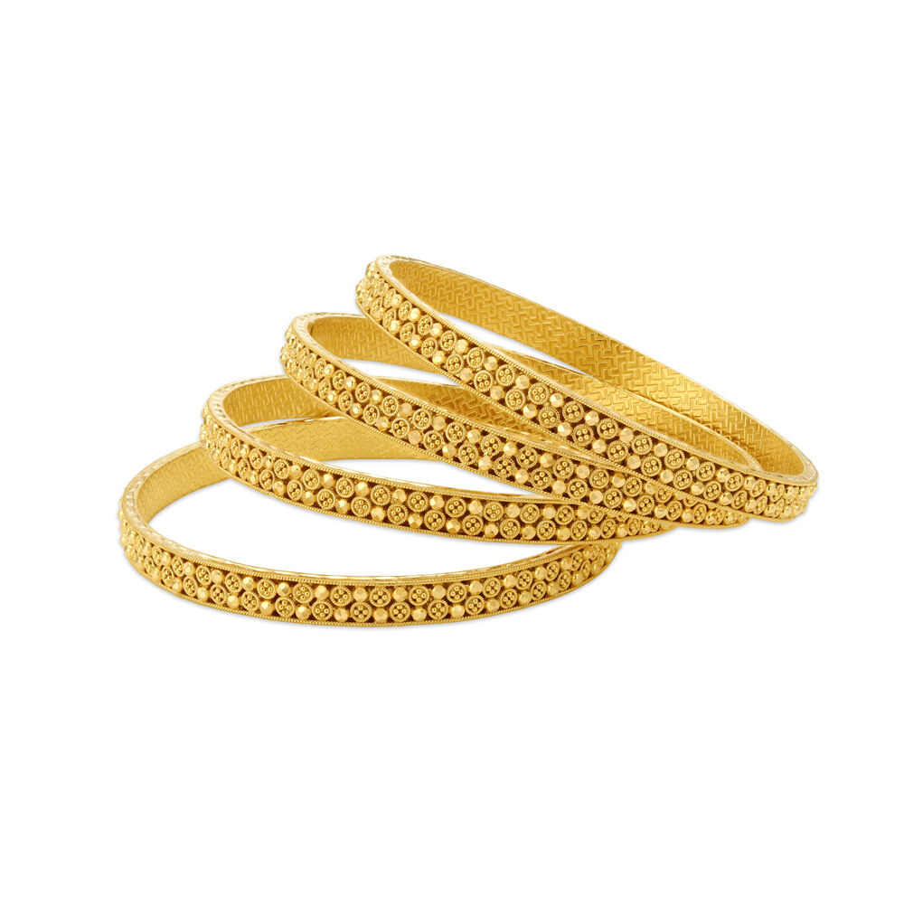 Buy Majestic Gold Bangles at Best Price Tanishq US