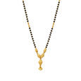 Stunning Carved Bead Mangalsutra,,hi-res 