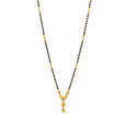 Stunning Carved Bead Mangalsutra,,hi-res 2