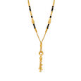Aesthetic Yellow Gold Ring Mangalsutra,,hi-res 