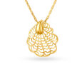 Elegant Gold Peacock Pendant and Earrings Set 2
