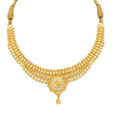 Spellbinding Floral Gold Necklace Set,,hi-res 2