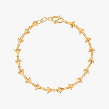Flowerbud Gold Bracelet