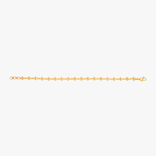 Flowerbud Gold Bracelet,,hi-res 2