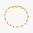 Teardrop Gold Bracelet,,hi-res 
