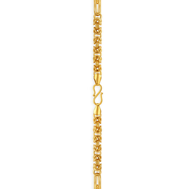 Ornate Gold Chain for Men,,hi-res