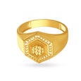 Stately 22 Karat Yellow Gold Finger Ring,,hi-res 2