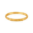 Striking Geometric Gold Bangles,,hi-res 2