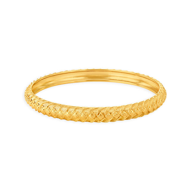 Textured Gold Bangles,,hi-res 2