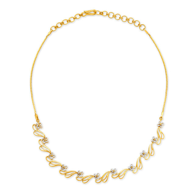 Elegant Gold Neckwear Set,,hi-res 2
