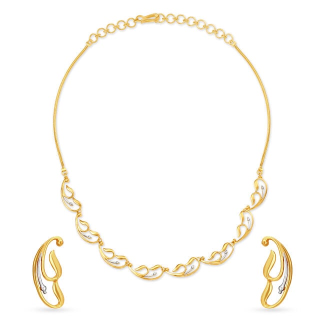 Chic Gold Necklace Set,,hi-res 