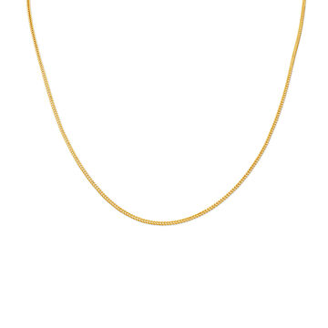 Alluring Foxtail Gold Chain