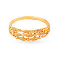 Elegant 22 Karat Gold Finger Ring,,hi-res 2