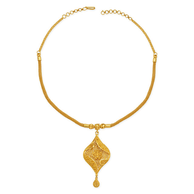 Hypnotic Textured Necklace,,hi-res 