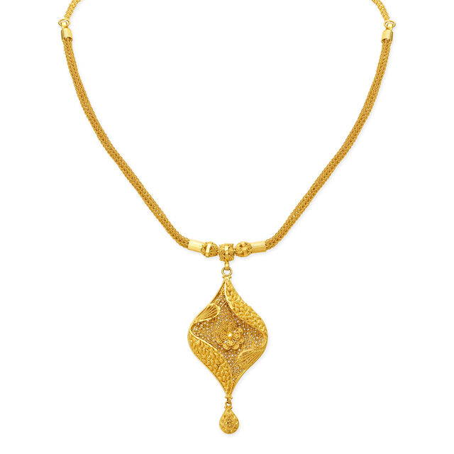 Hypnotic Textured Necklace,,hi-res 2