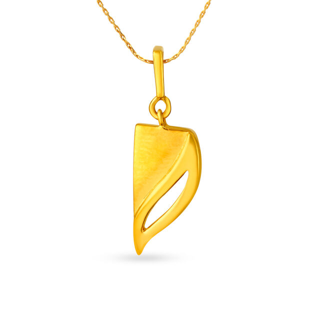 Yellow Gold Pendant 