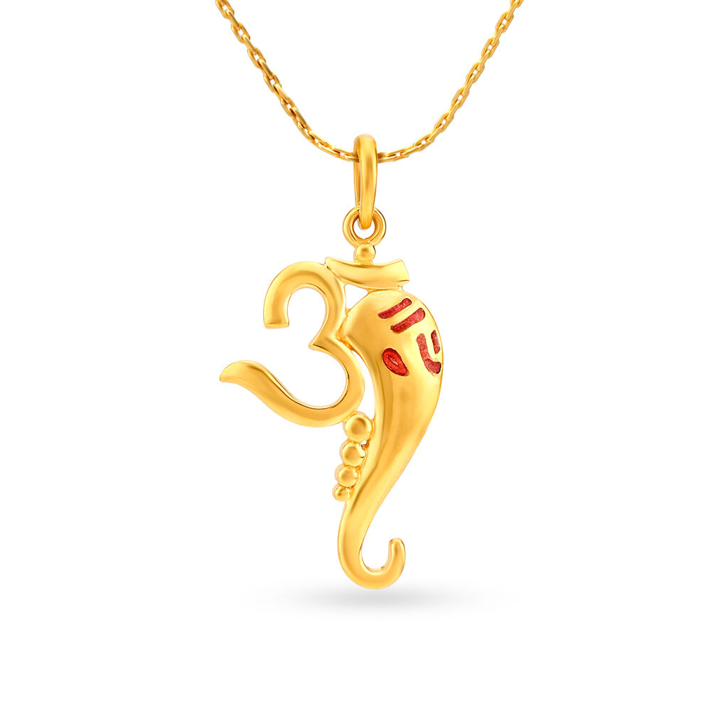 Om and ganesh pendant deals
