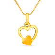 Ethereal Love Gold Pendant,,hi-res 