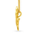 Artistic Gold Pendant 2
