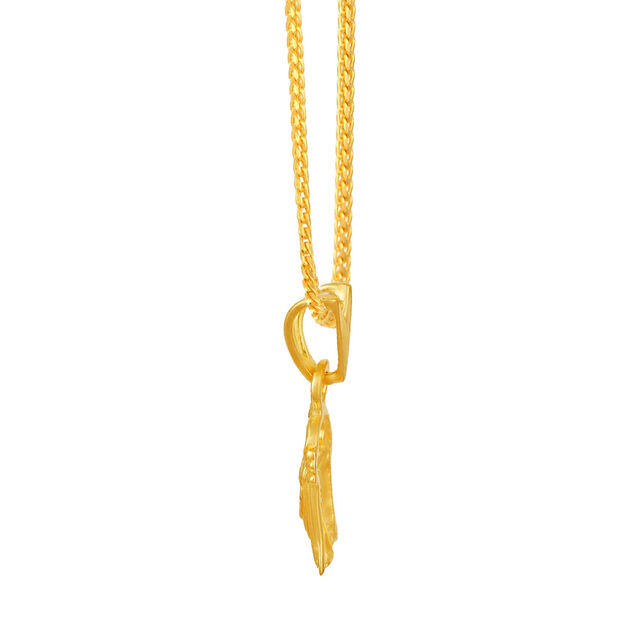 Lord Balaji Religious Gold Pendant