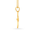 Gracious 22 Karat Gold Holy Cross Pendant 2