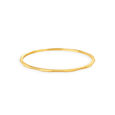 Sleek Textured Gold Bangles 2