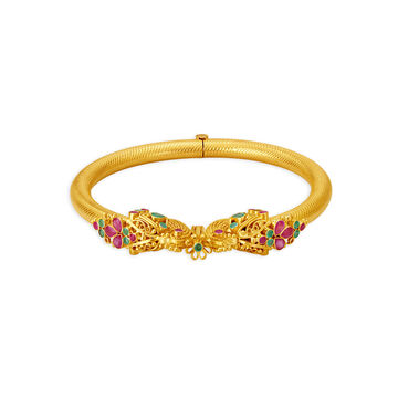 Jivanta Emerald and Ruby Bangle