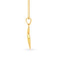 Artistic Infinity Gold Pendant and Earrings Set,,hi-res 2