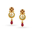 Round Gold Necklace Set 3