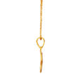 Beautiful 22 Karat Gold Alphabet Pendant In Matte,,hi-res 2