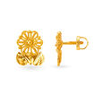 Graceful Floral Stud Earrings 2