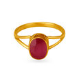 Magnificent 22 Karat Gold And Ruby Finger Ring,,hi-res 2