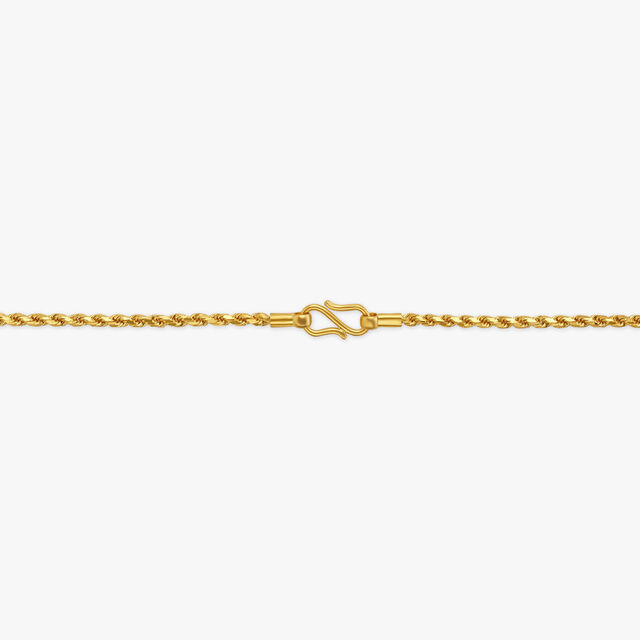 Twisted Rope Gold Chain