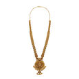 Brilliant 22 Karat Yellow Gold Filigree Haaram,,hi-res 