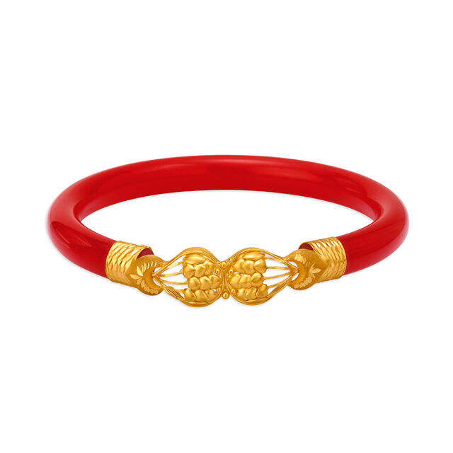 Traditional Gold Pola Bangles