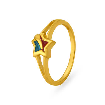 Dazzling Star Ring for Kids