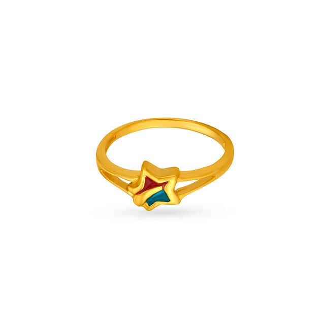 Dazzling Star Ring for Kids